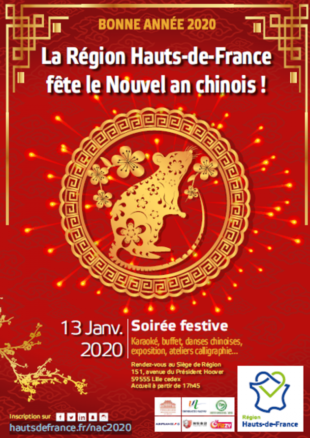 Fêtez le Nouvel an chinois avec la Région - Région Hauts-de-France