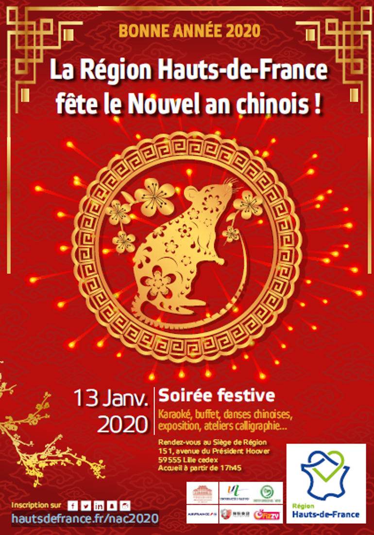Fêtez le Nouvel an chinois avec la Région - Région Hauts-de-France