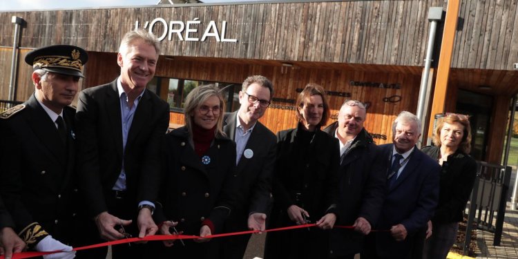 Inauguration panneaux solaire L'Oréal Caudry - Mickael Lachant