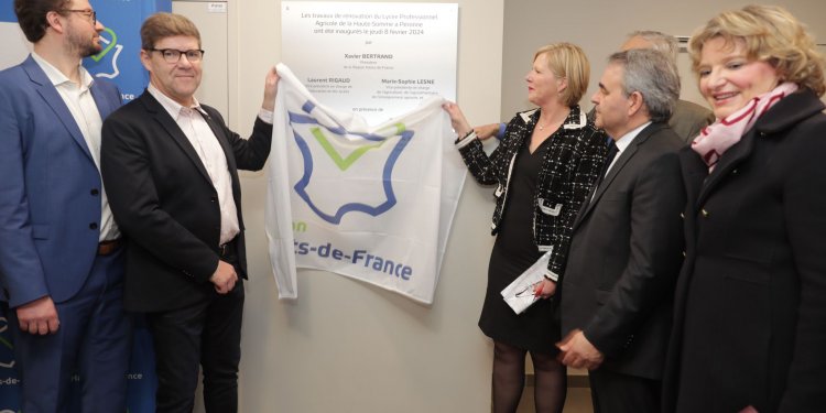 Le lycée professionnel agricole de la Haute-Somme inaugure ses nouveaux locaux